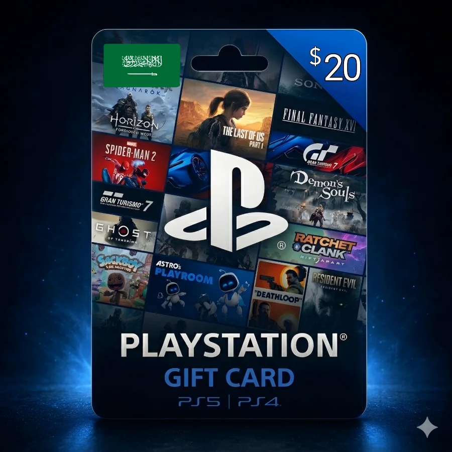 20$ بليستيشن سعودي